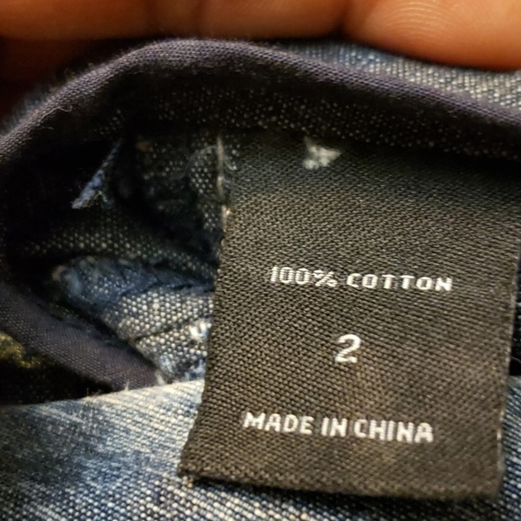 JEANS LONDON WIDELEG BLUE JEANS SIZE 2 - Picture 8 of 8